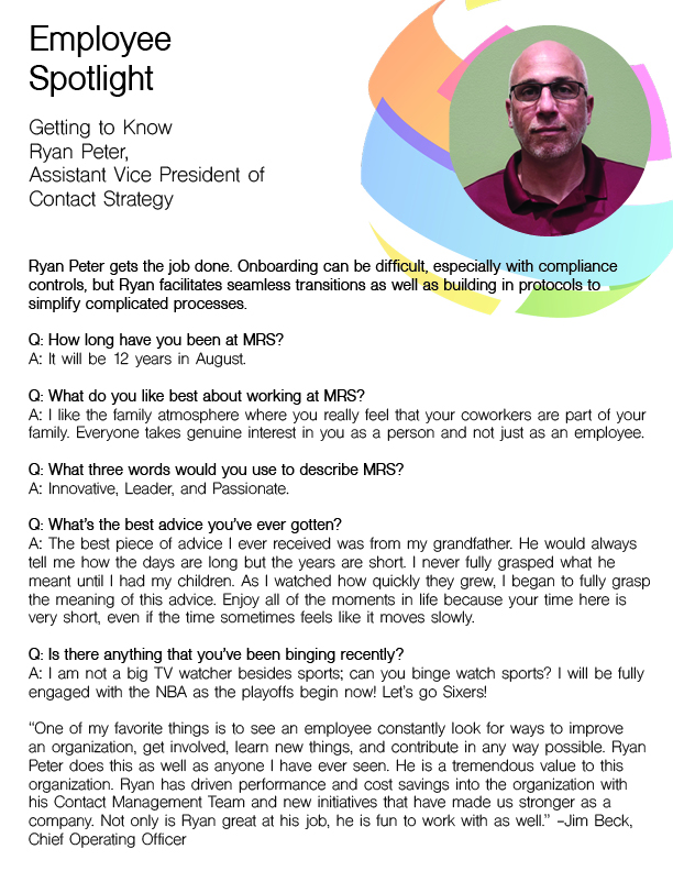 Ryan Peter employee spotlight q&a